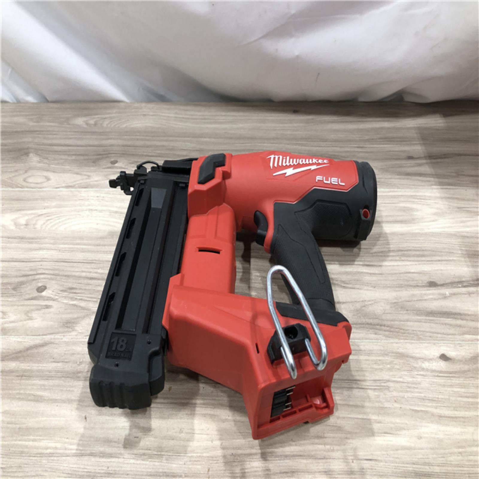 AS-IS Milwaukee FUEL 18-Volt Lithium-Ion Cordless Gen II 18-Gauge Brad Nailer (Tool-Only)