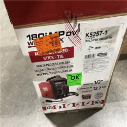Dallas Location - As-Is Lincoln K5257-1 180i MP DV Weld Pak
