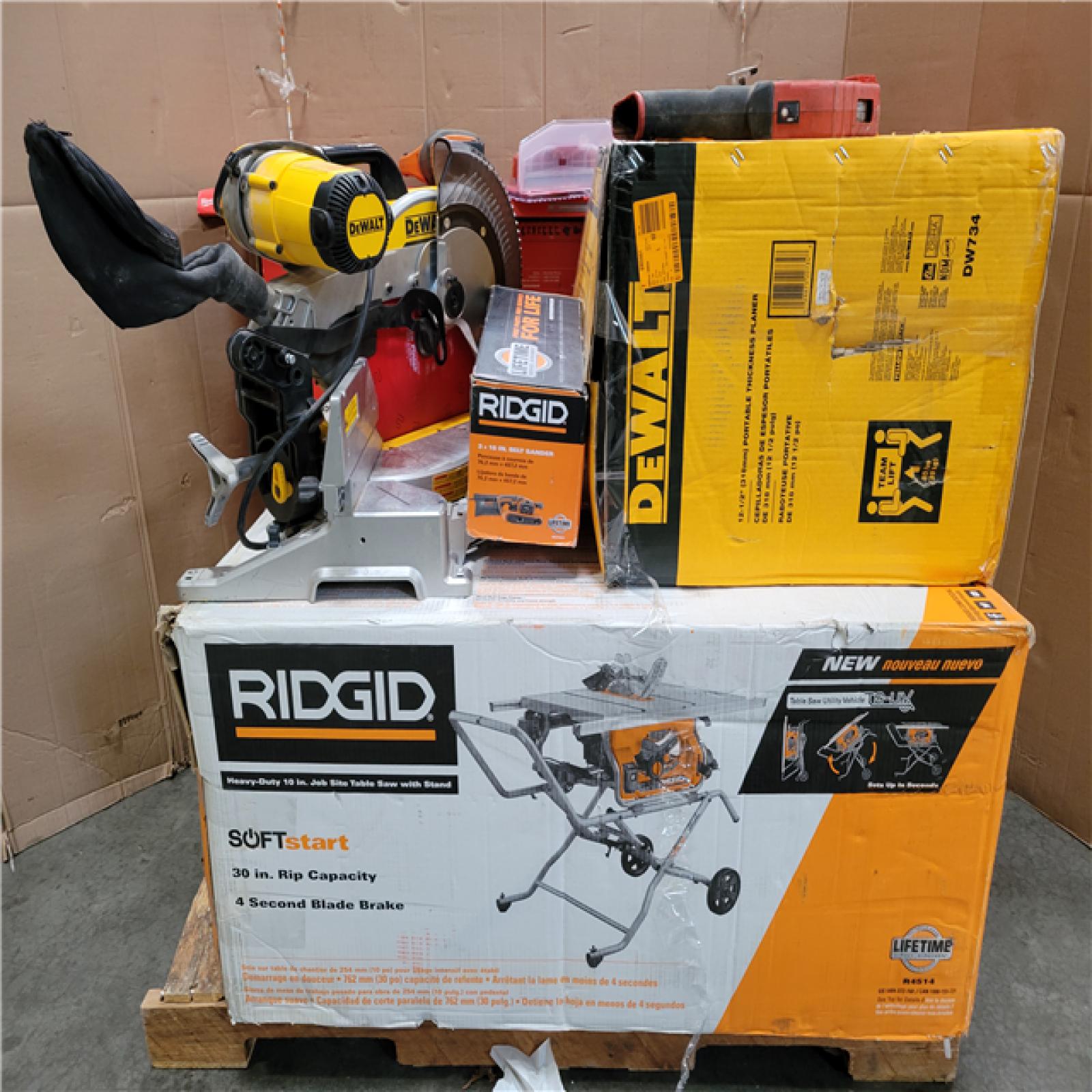 CALIFORNIA AS-IS TOOL PALLET