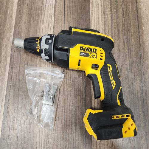 AS-IS DeWalt 20V MAX XR Brushless Cordless Drywall Screw Gun Tool Only