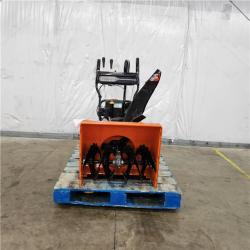 Houston Location - AS-IS Yard Force Dual-stage Snow Blower 22-inch Clearing Width