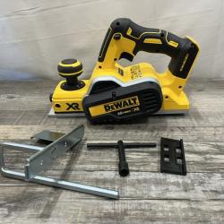 AS-IS DEWALT 20V MAX XR Cordless Brushless 3-1/4 in. Planer (Tool Only)