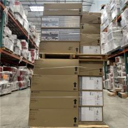 DALLAS LOCATION - Hugh 52 in. Integrated LED Indoor Nickel Ceiling Fan PALLET-(32 UNITS)