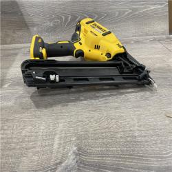 AS-IS DEWALT Cordless 20V MAX XR Angled Finish Nailer (Tool Only)
