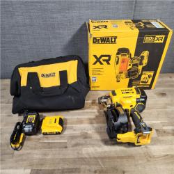 HOUSTON LOCATION - AS-IS DEWALT Roofing Nailer Cordless Kit w/ Battery & Charger