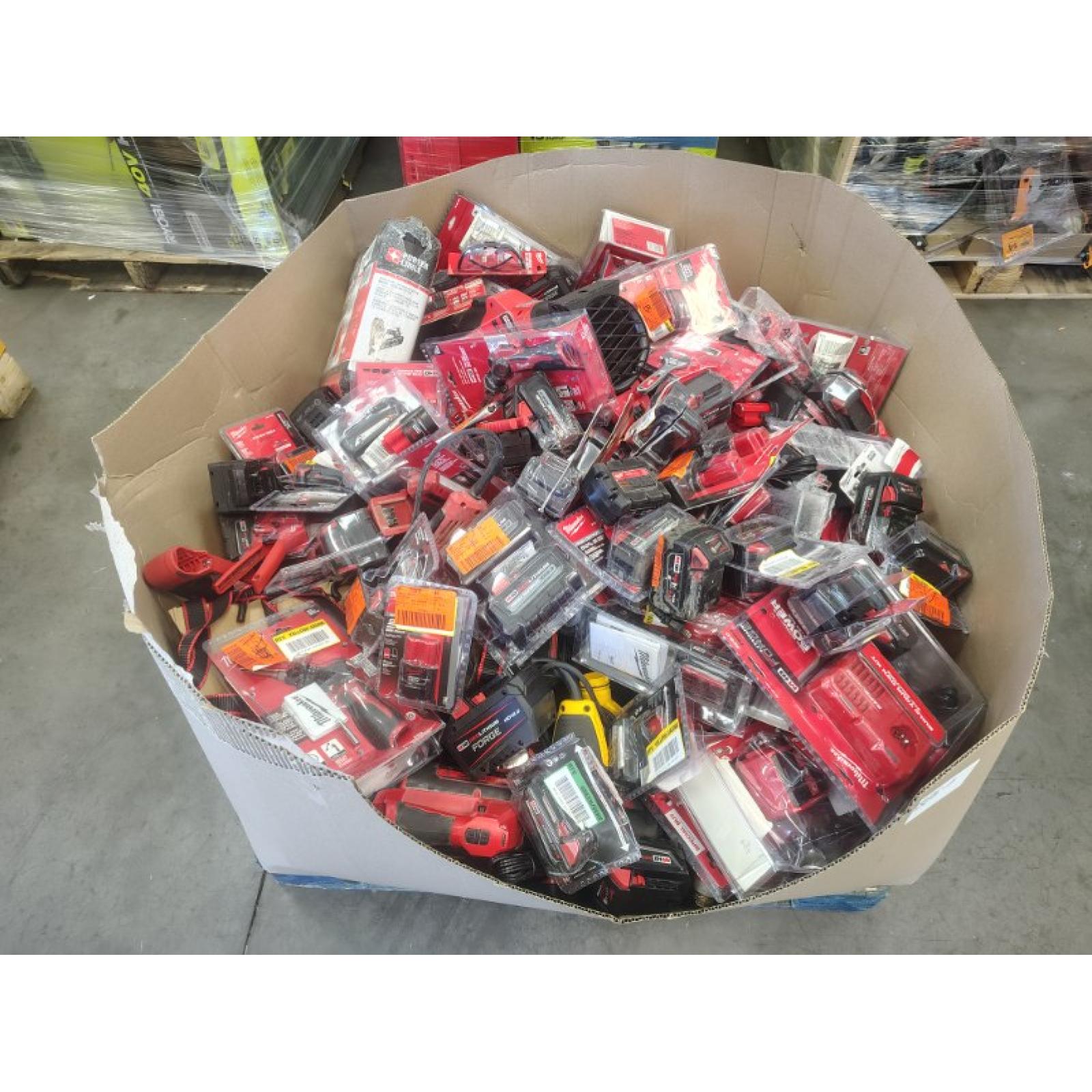 Pittston Location As-Is Power Tools Partial Truckload (12 Pallets) 8646-A
