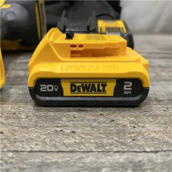 AS-IS DEWALT 20V MAX XR Lithium-Ion Cordless 2-1/2 in. 15-Gauge Finish Nailer Kit