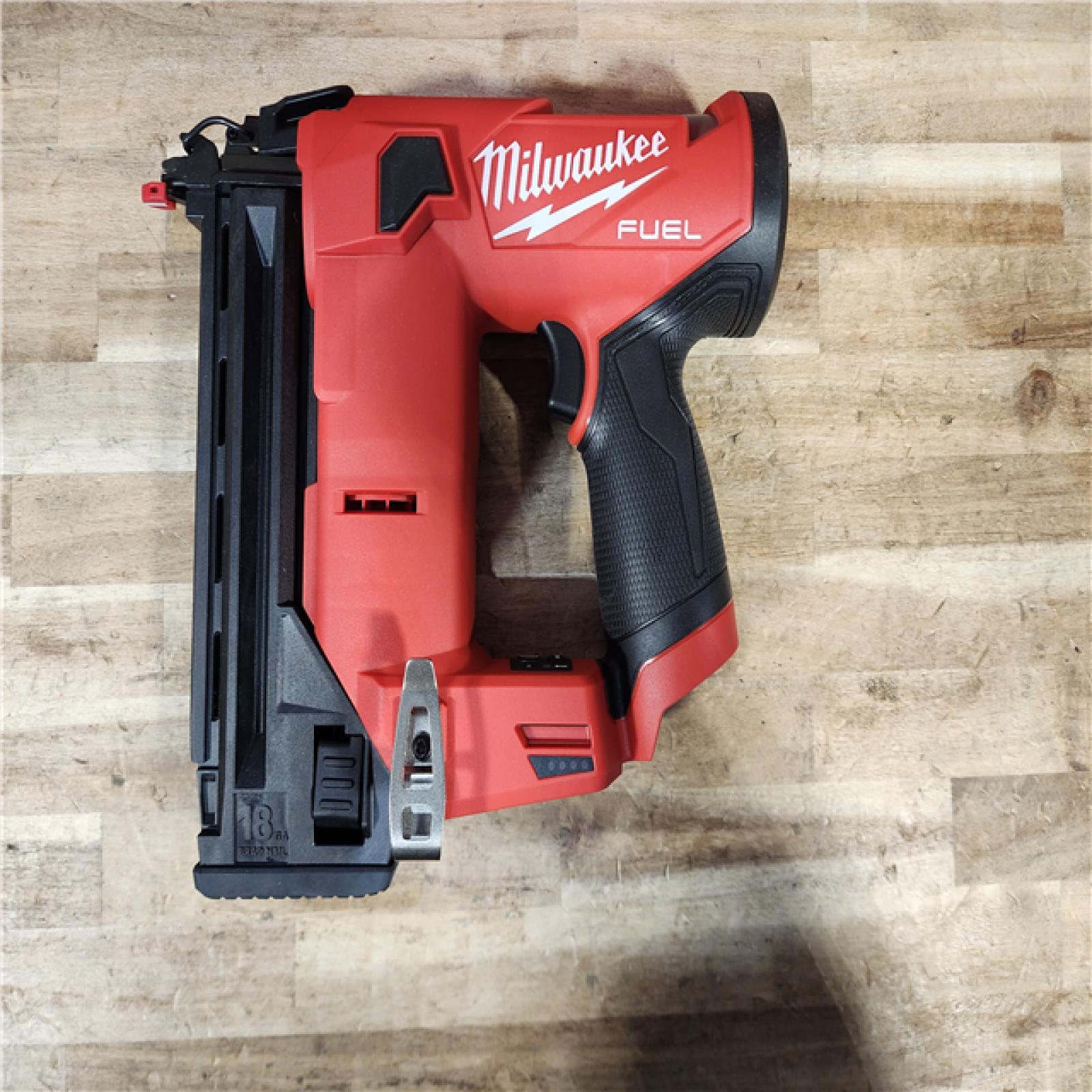 HOUSTON LOCATION - AS-IS (APPEARS LIKE NEW) Milwaukee FUEL 12-Volt Lithium-Ion Brushless Cordless 18-Gauge 1-1/2 in. Compact Brad Nailer (Tool Only)