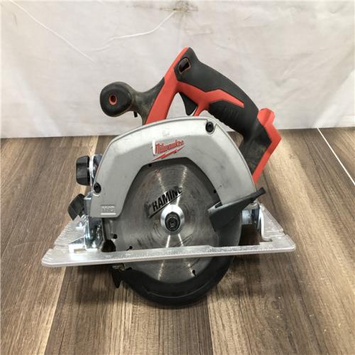 AS-IS Milwaukee 18V Lithium-Ion Cordless 6-1/2 in. Circular Saw (Tool-Only)