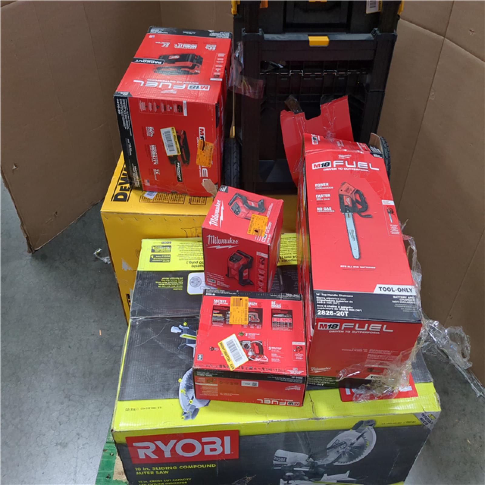 CALIFORNIA AS-IS TOOL PALLET