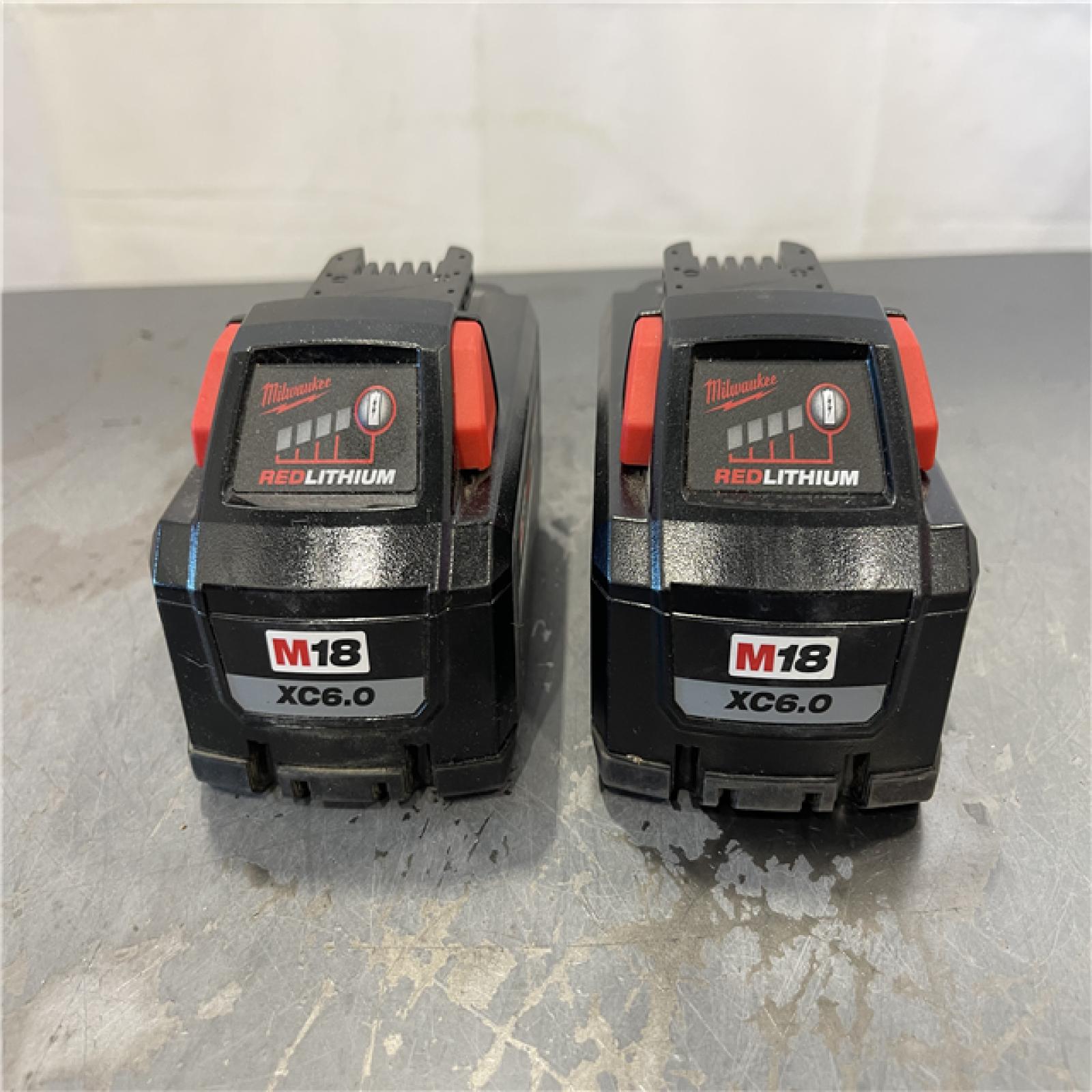 AS-IS - Milwaukee 18-Volt Lithium-Ion High Output Starter Kit with Two 6.0 Ah Battery and Charger