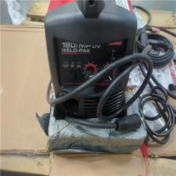 CALIFORNIA AS-IS lINCOLN ELECTRIC WELD-PAK