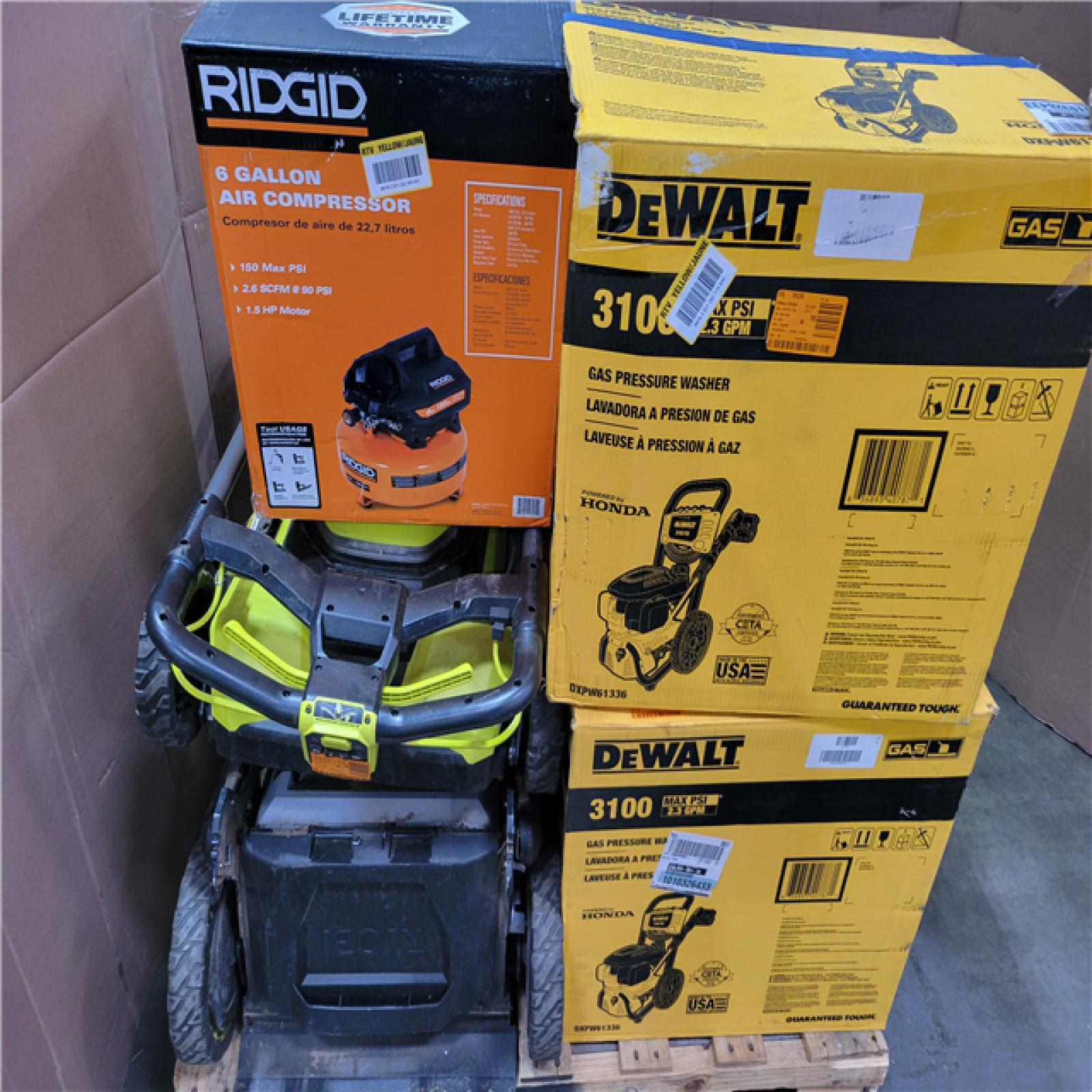 CALIFORNIA AS-IS OUTDOOR POWER EQUIPMENT