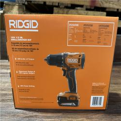 California NEW Ridgid 18V 1/2in. Drill/Driver Kit