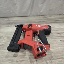 AS-IS MILWAUKEE FUEL 18V Cordless 18-Gauge 1/4 in. Narrow Crown Stapler (Tool-Only)