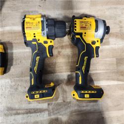 HOUSTON LOCATION - AS-IS DEWALT 2 TOOL COMBO KIT W/ (2) BATTERY & CHARGER