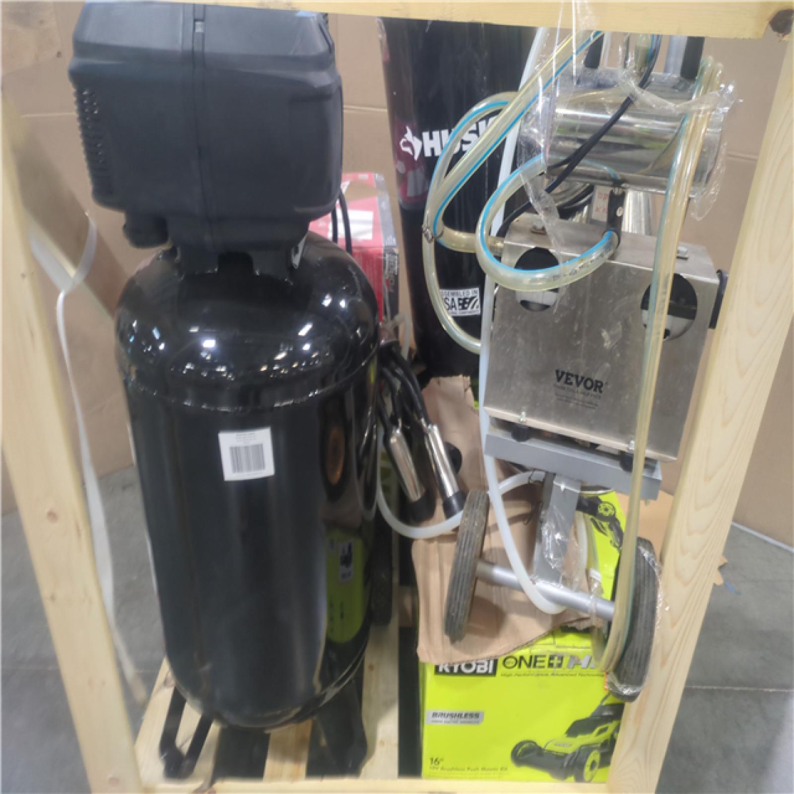 California AS-IS OUTDOOR POWER EQUIPMENT
