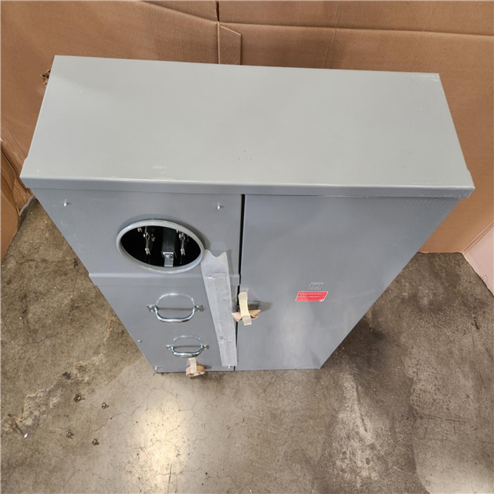 Phoenix NEW Square D Homeline 400 Amp 30-Space 40-Circuit Outdoor Ring-Type Underground Main Breaker CSED with Class 320