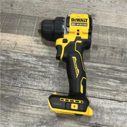 AS-IS DEWALT Atomic 20V Lithium-Ion Cordless Compact 1/2 in. Drill/Driver Kit