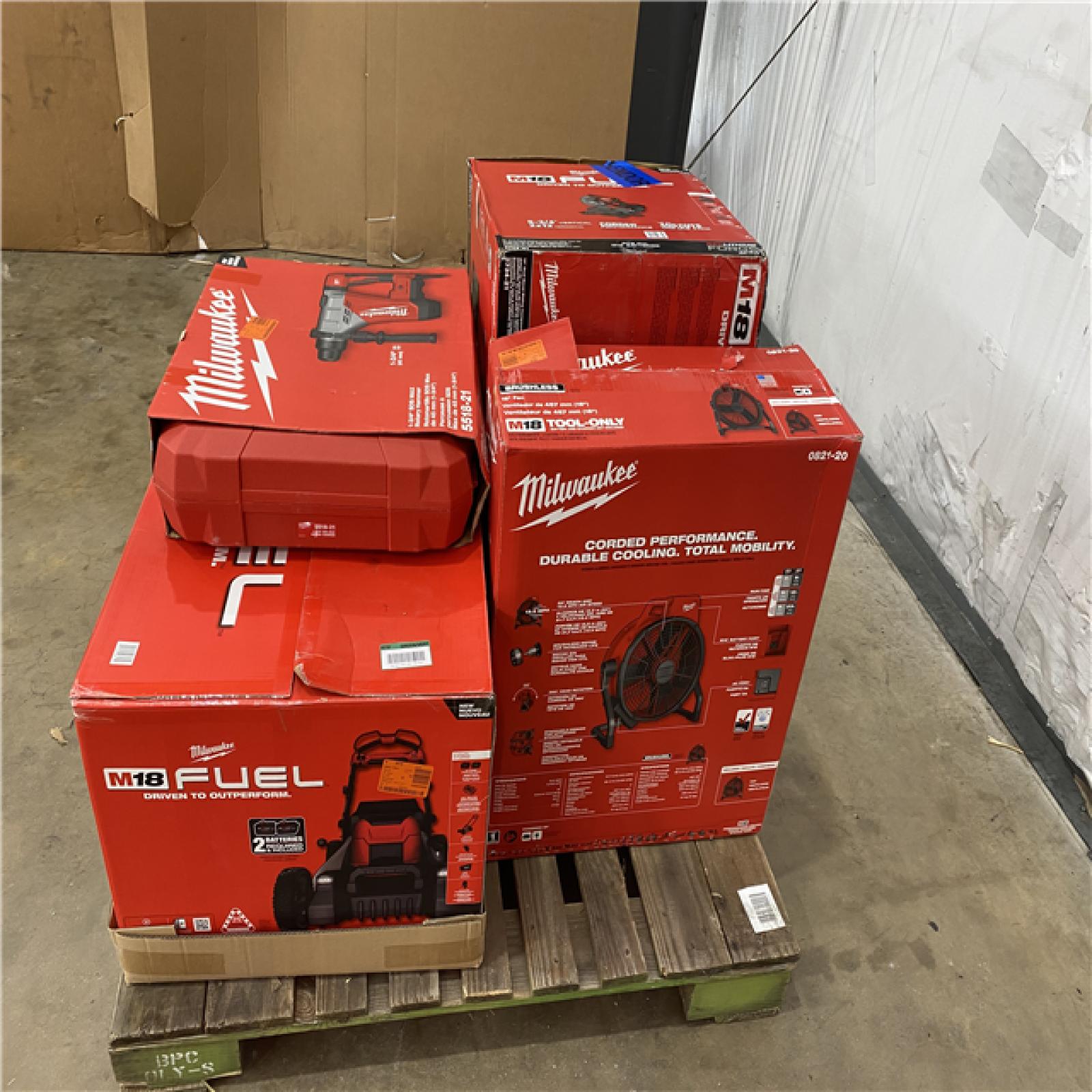 Houston Location - AS-IS Tool Pallet