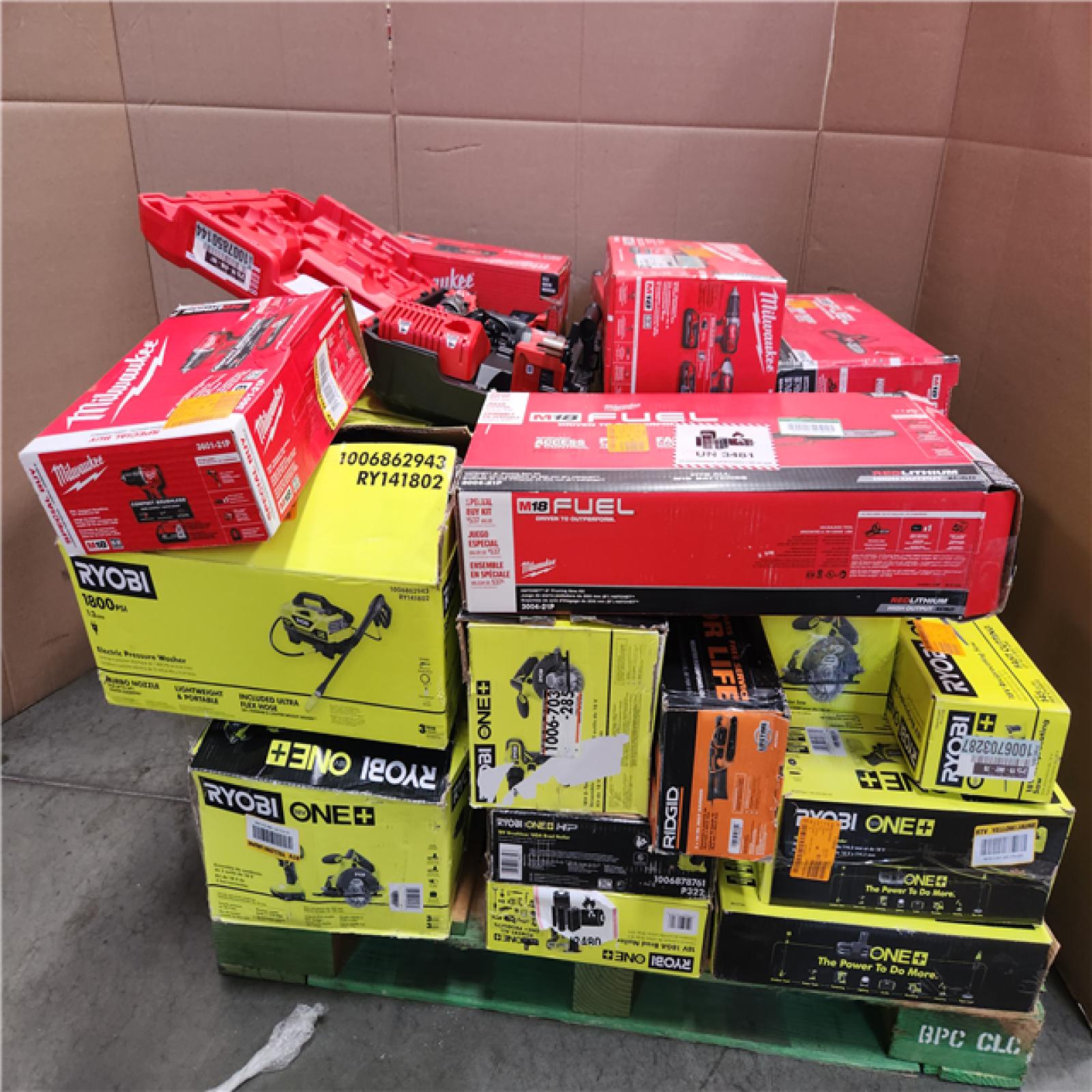 CALIFORNIA AS-IS TOOL PALLET