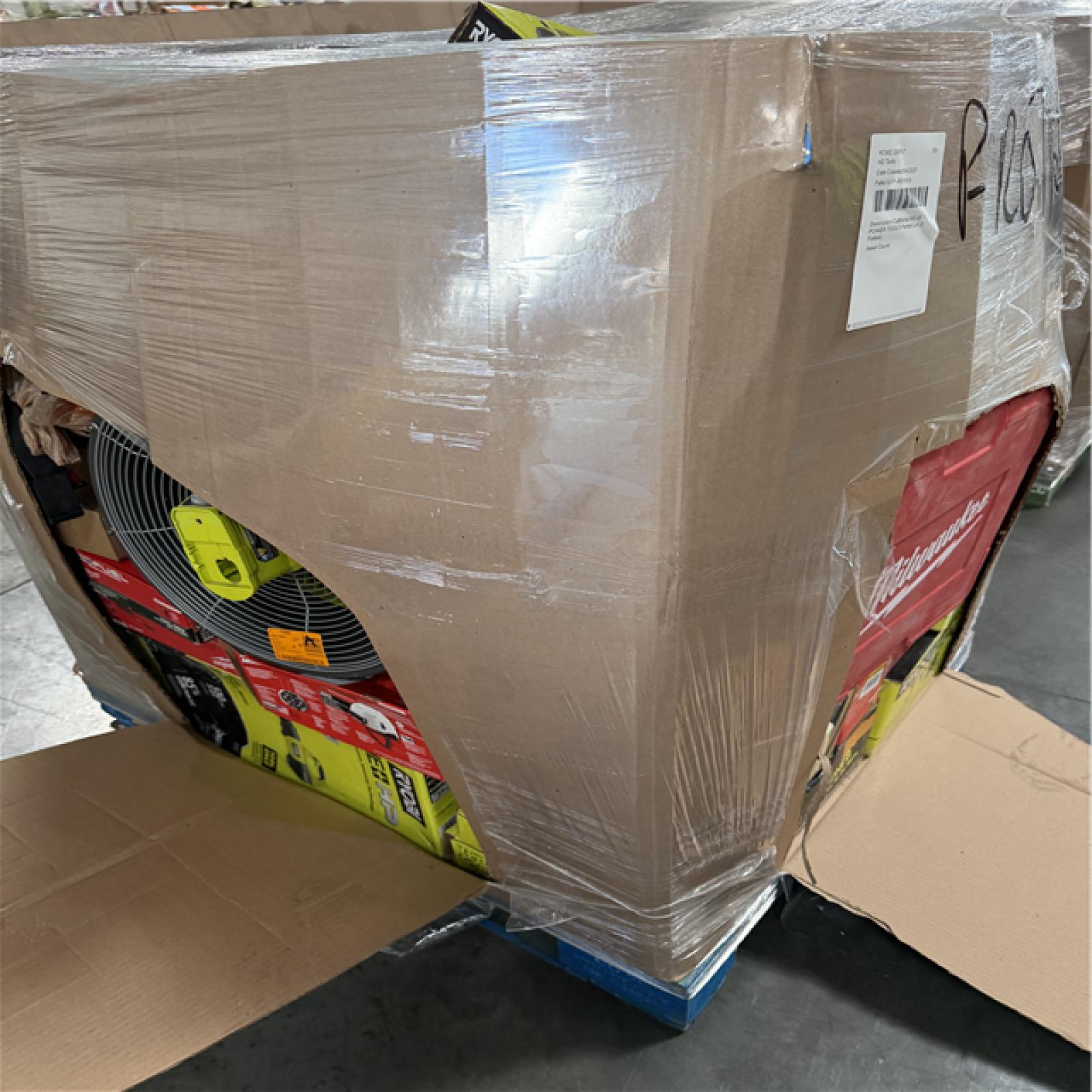 California AS-IS POWER TOOLS Partial Lot (3 Pallets) P-R071618