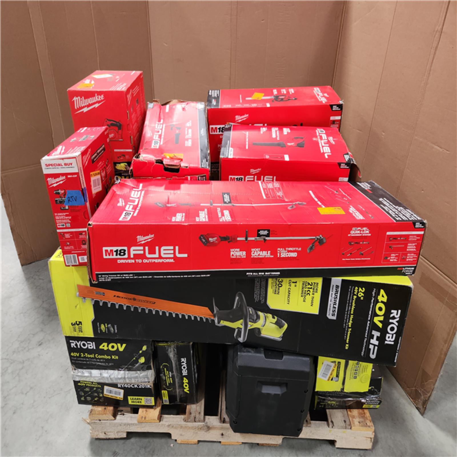 CALIFORNIA AS-IS TOOL PALLET