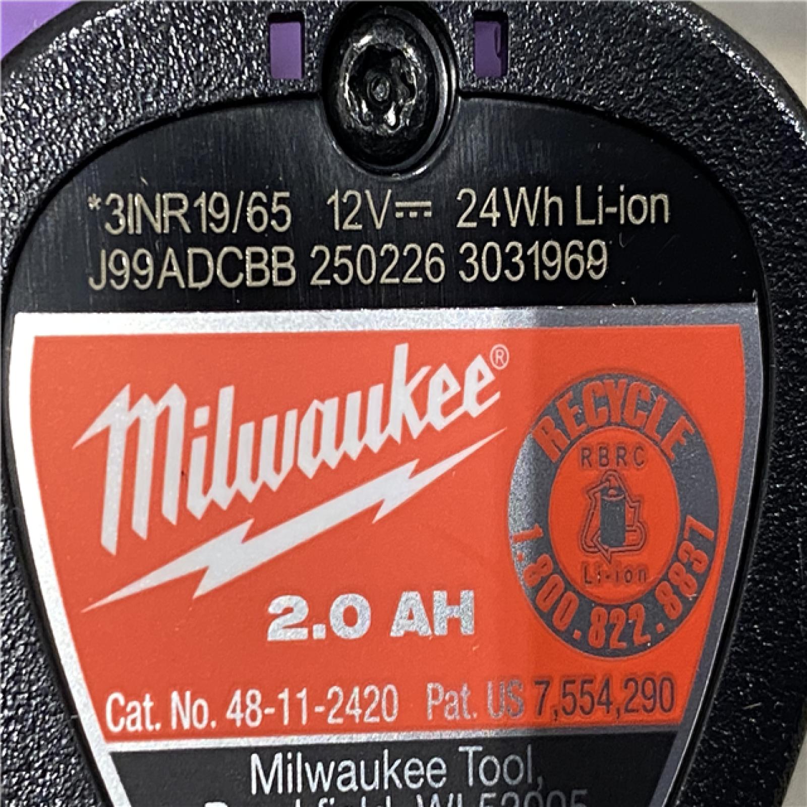 AS-IS Milwaukee FUEL 12-Volt Lithium-Ion Brushless Cordless Hammer Drill and Impact Driver Combo Kit