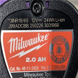 AS-IS Milwaukee FUEL 12-Volt Lithium-Ion Brushless Cordless Hammer Drill and Impact Driver Combo Kit