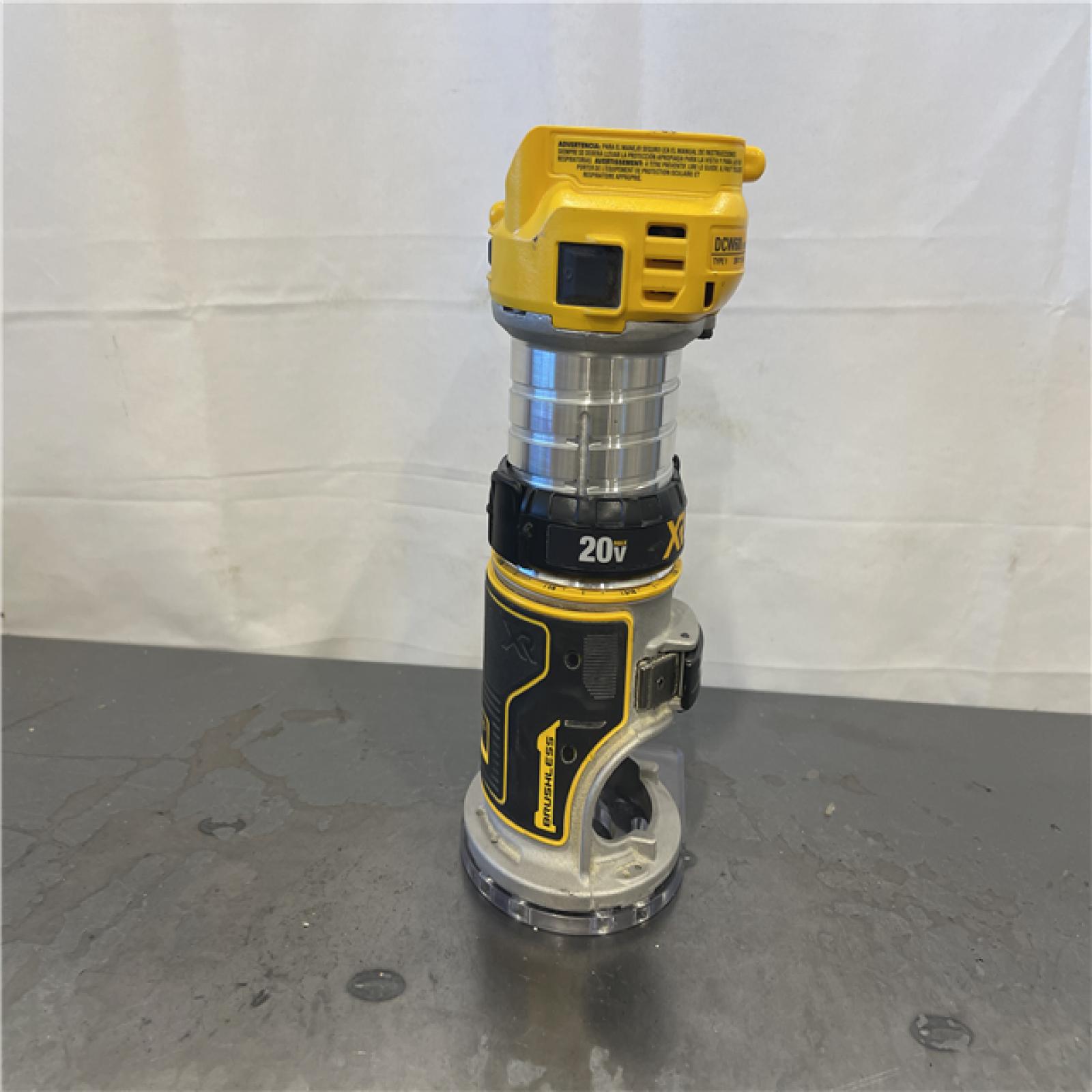 AS-IS- Dewalt 20V MAX XR Brushless Cordless Compact Router (Tool Only)