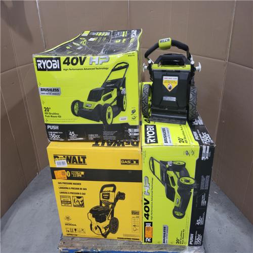 CALIFORNIA AS-IS OUTDOOR POWER EQUIPMENT