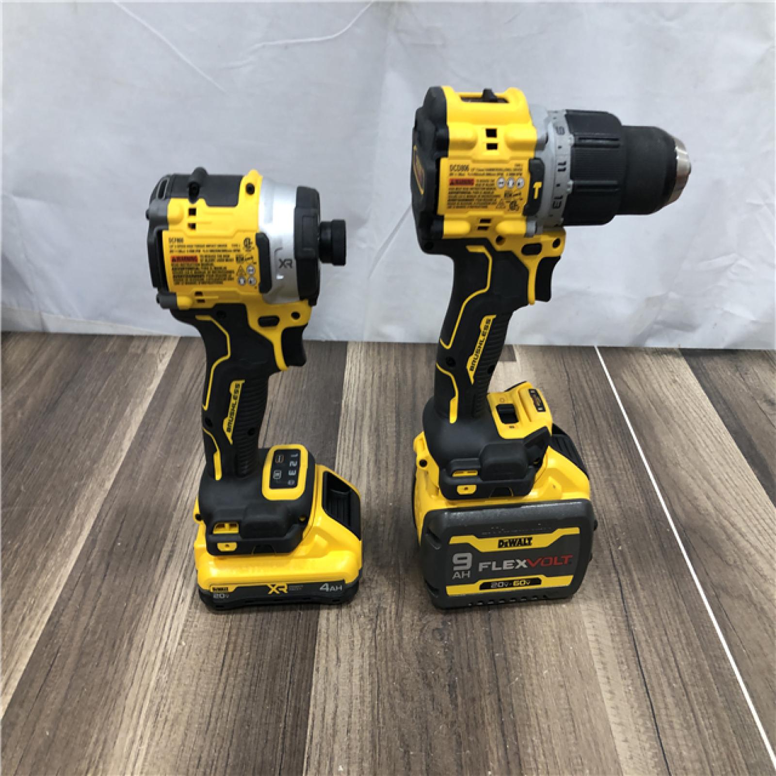 AS-IS DEWALT 20V Lithium-Ion Cordless 2-Tool Combo Kit