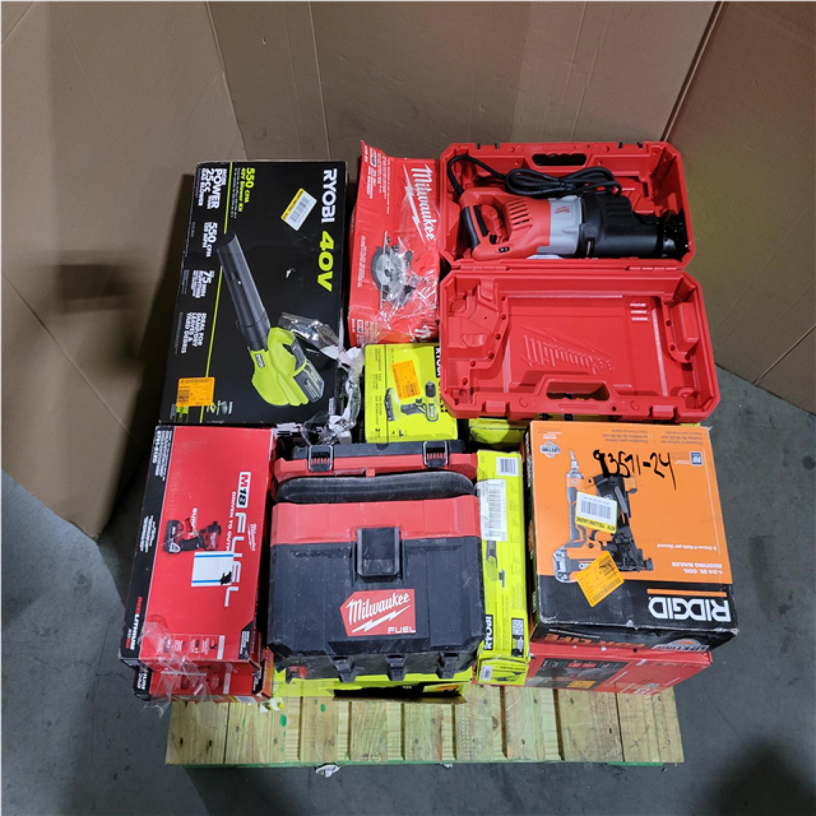 CALIFORNIA AS-IS TOOL PALLET