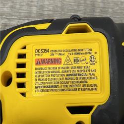 AS-IS DEWALT ATOMIC 20V MAX Cordless Brushless Oscillating Multi Tool Kit
