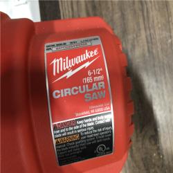 AS-IS Milwaukee 18V Lithium-Ion Cordless 6-1/2 in. Circular Saw (Tool-Only)
