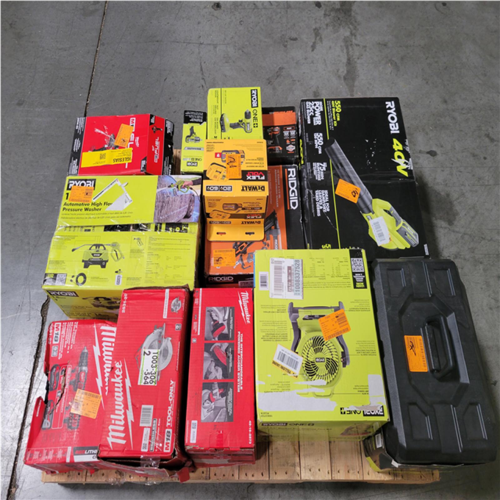 CALIFORNIA AS-IS TOOL PALLET