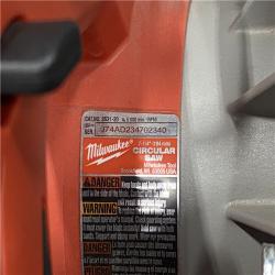 AS-IS Milwaukee 18V Lithium-Ion Brushless Cordless 7-1/4 in. Circular Saw (Tool-Only)