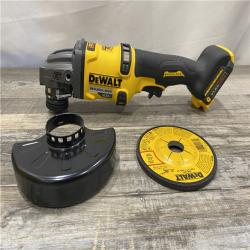 AS-IS DEWALT 60V MAX Cordless Brushless 4.5 in. to 6 in. Small Angle Grinder with Kickback Brake (Tool Only)