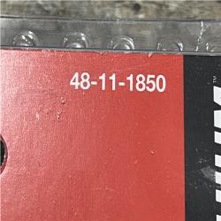 NEW - Milwaukee 18-Volt 5.0 Ah Lithium-Ion XC Extended Capacity Battery Pack