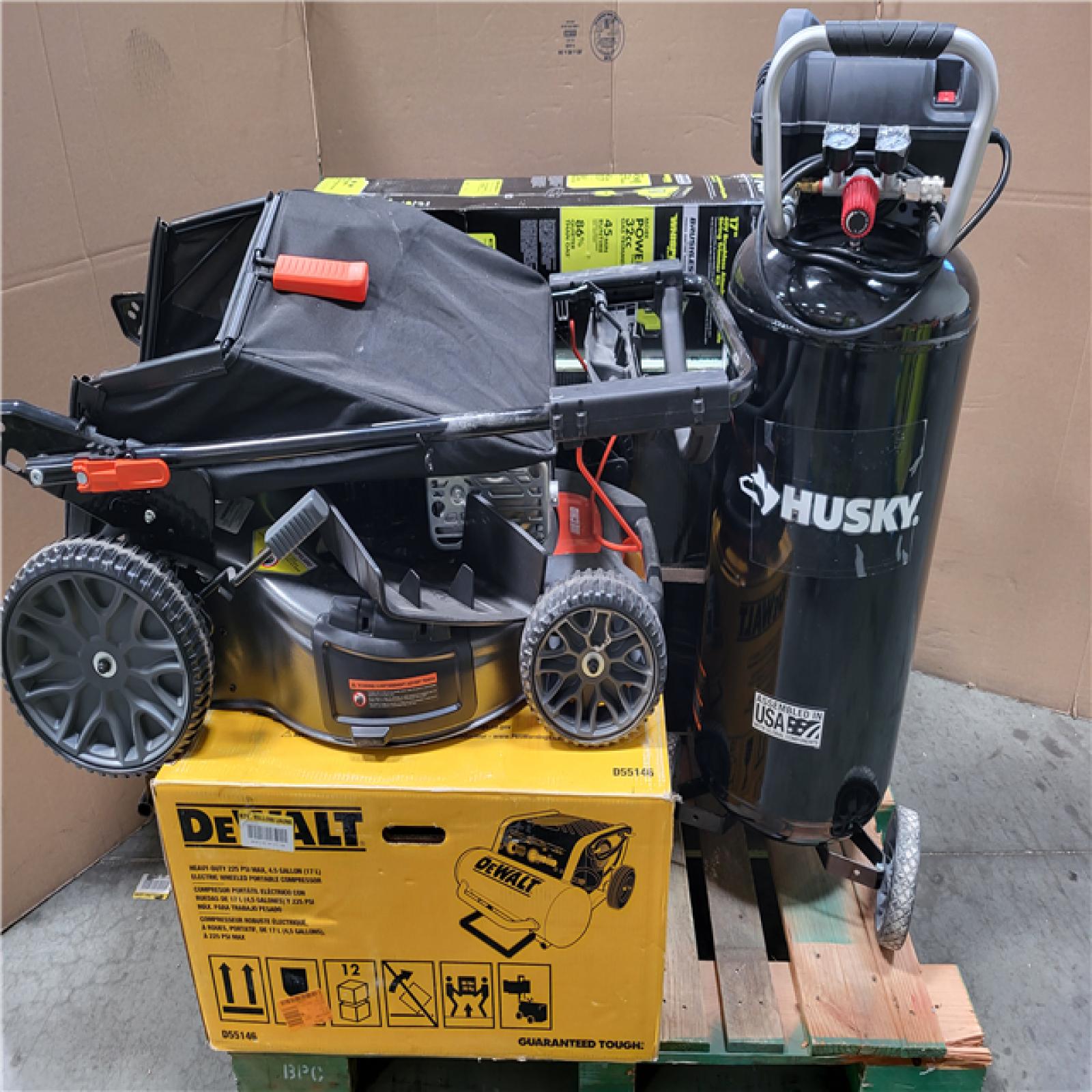CALIFORNIA AS-IS OUTDOOR POWER EQUIPMENT