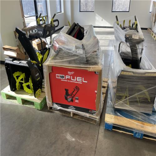 Pittston Location As-Is Snowblowers Partial Truckload (3 pallets) 4980-A