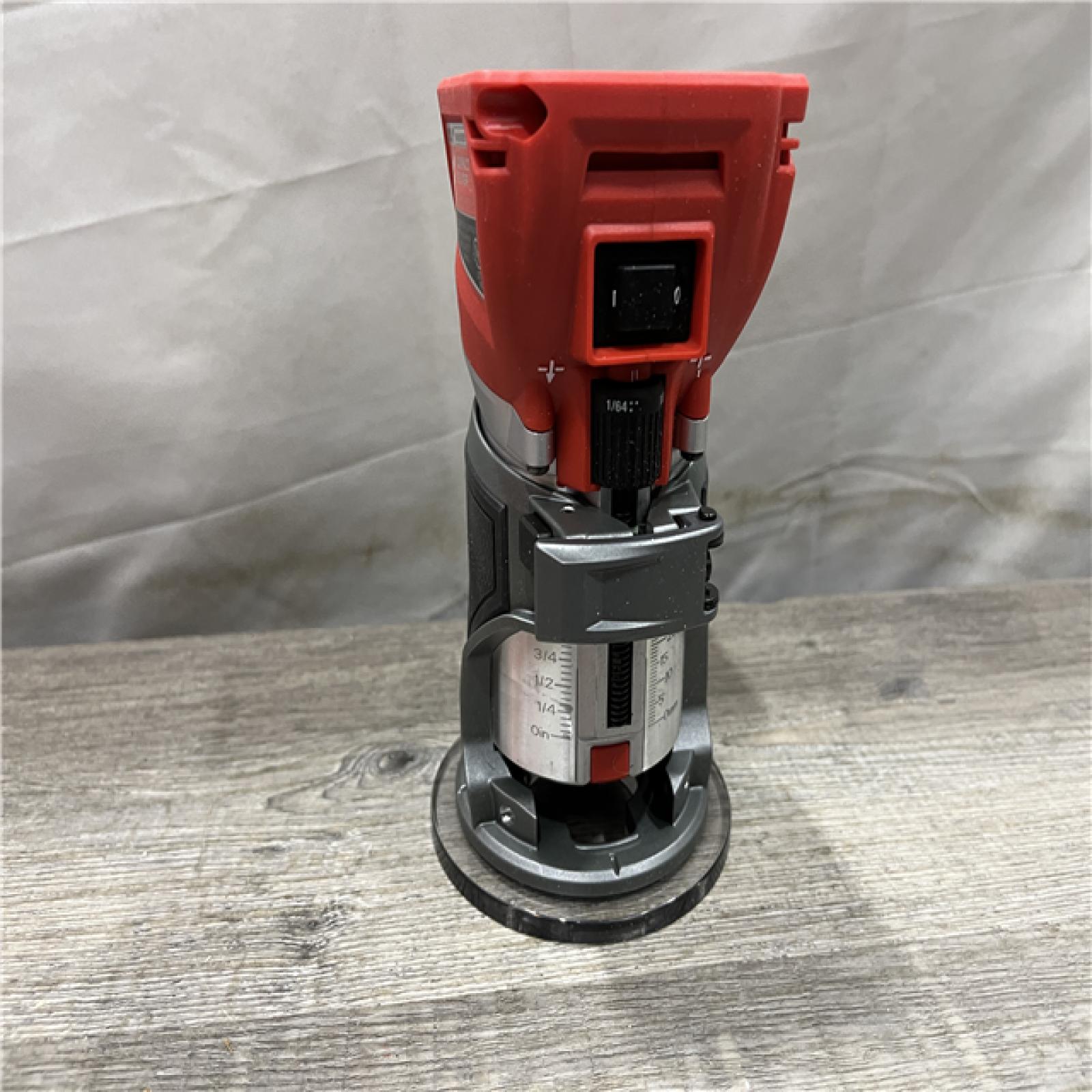 AS-IS Milwaukee FUEL 18V Lithium-Ion Brushless Cordless Compact Router (Tool-Only)
