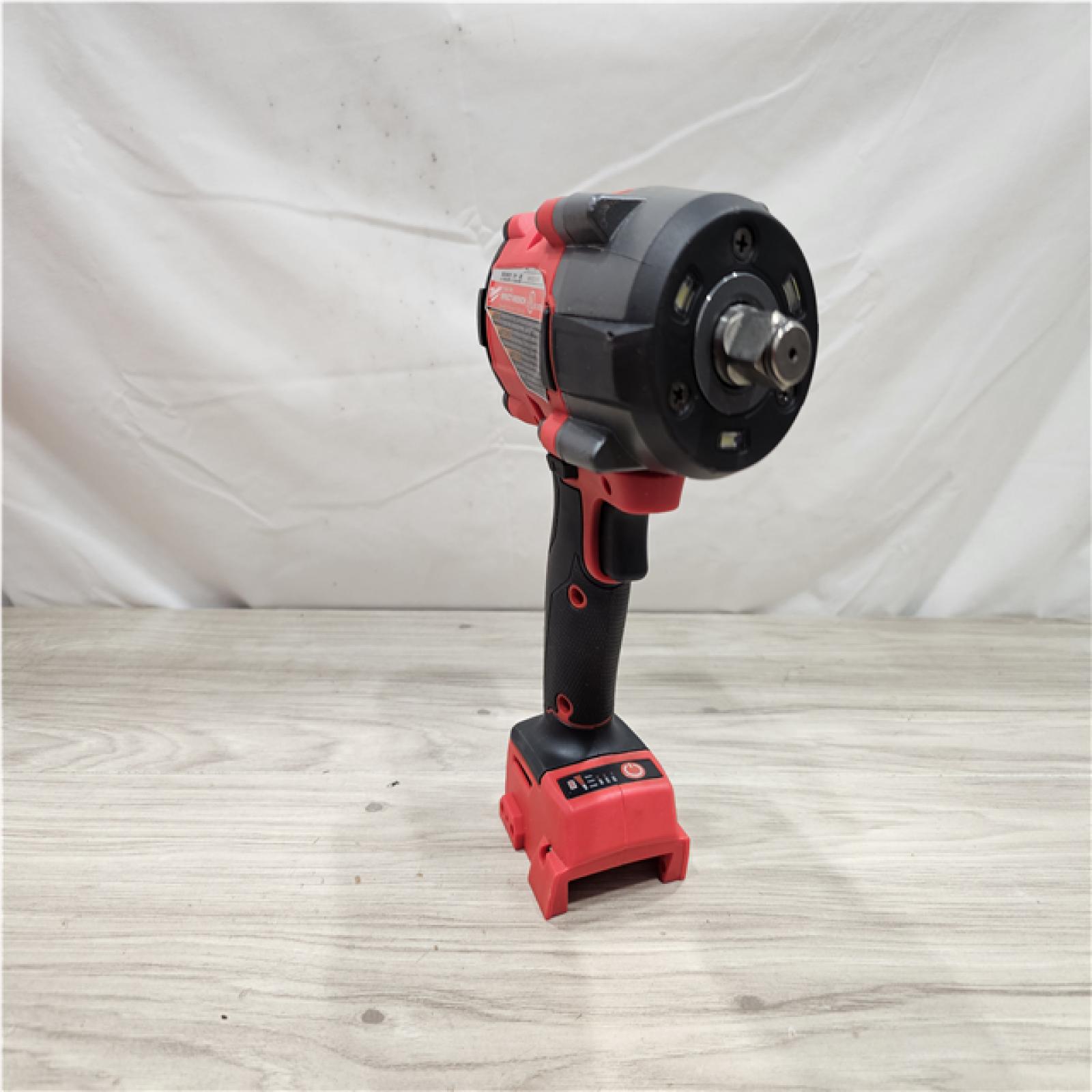 AS-IS Milwaukee FUEL 18V Lithium-Ion Brushless Cordless 1/2 in. Impact Wrench with Friction Ring (Tool-Only)