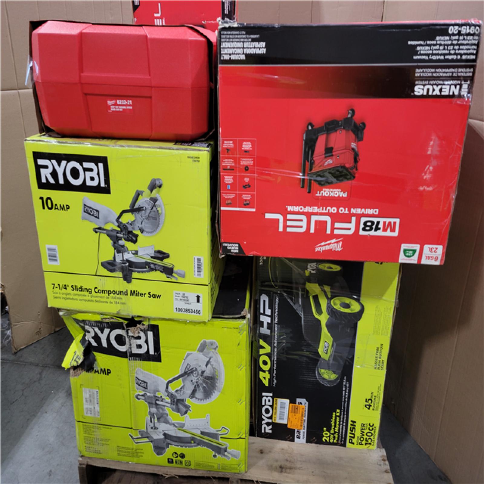 CALIFORNIA AS-IS TOOL PALLET