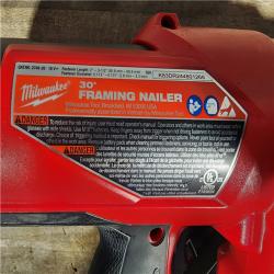 HOUSTON LOCATION - AS-IS M18 FUEL 3-1/2 in. 18-Volt 30-Degree Lithium-Ion Brushless Cordless Framing Nailer (Tool-Only)