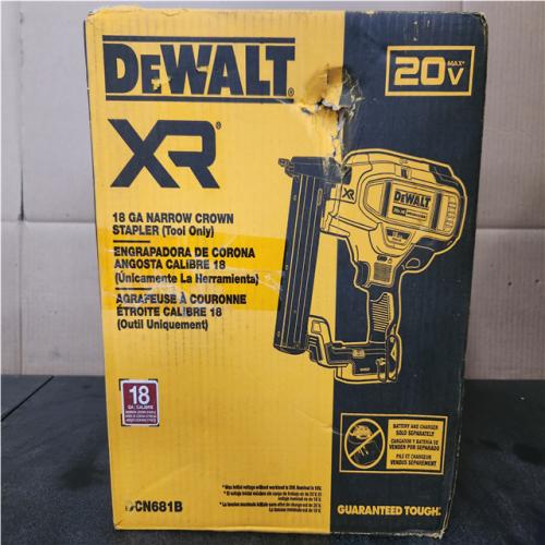 Phoenix NEW DEWALT 20V MAX XR Lithium-Ion Cordless 18-Gauge Narrow Crown Stapler (Tool Only