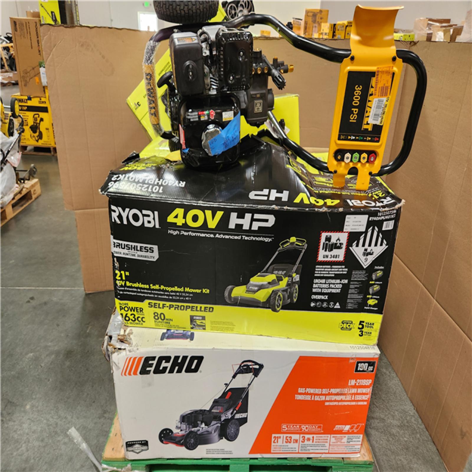 CALIFORNIA AS-IS OUTDOOR POWER EQUIPMENT
