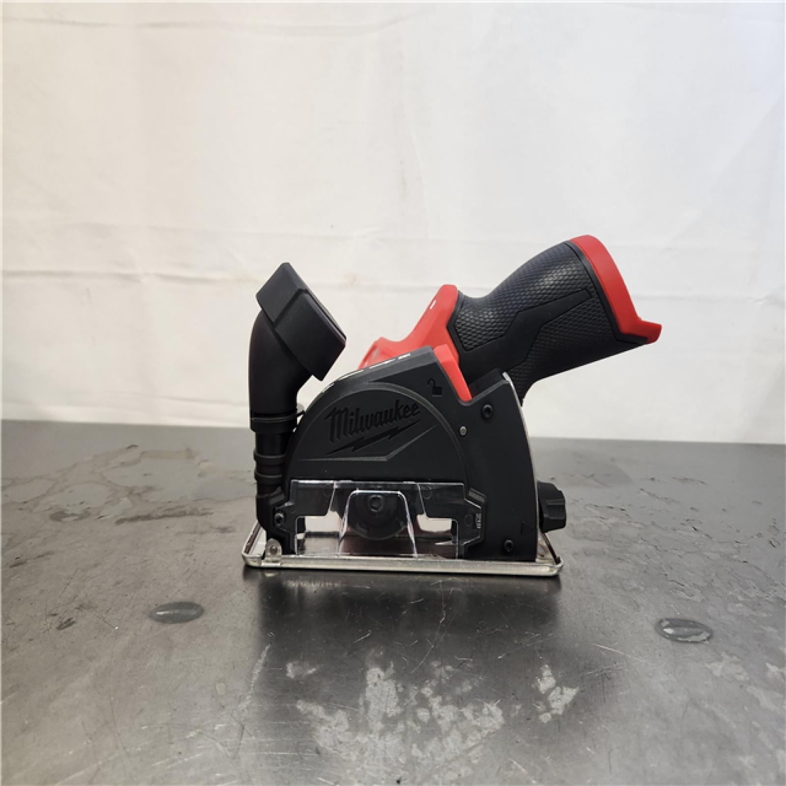 AS-IS- M12 FUEL 12V Lithium-Ion Brushless Cordless 3 in. Cut Off Saw (Tool-Only)