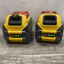 AS-IS DEWALT FLEXVOLT 20V/60V MAX Lithium-Ion 6.0Ah Battery Pack (2 Pack)