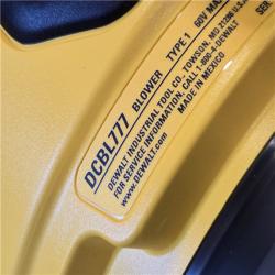 AS-IS DEWALT FLEXVOLT 60V MAX 160 MPH 760 CFM Cordless Axial Blower Kit
